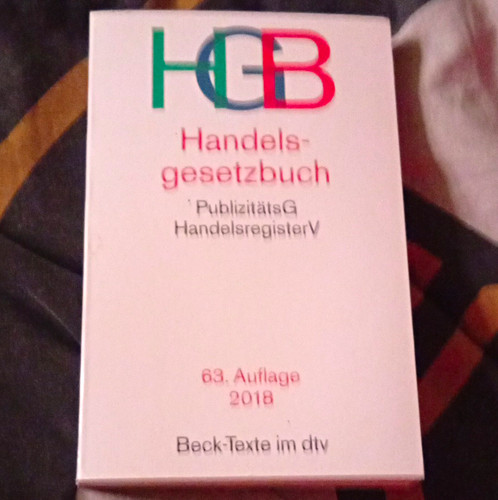 Hgb handelsgesetzbuch - hgb,