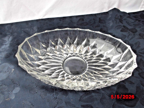 Glasschale oval - 1,