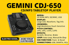 Gemini cdj 650 mp3 - |,