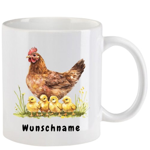 Tasse mit hühnern - tasse,