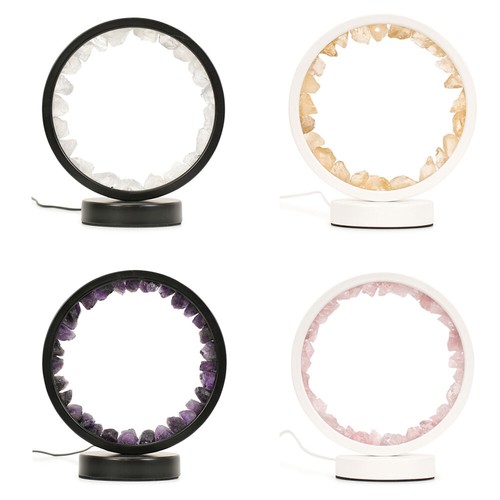 Natürliche kristall lampe - natürliche,