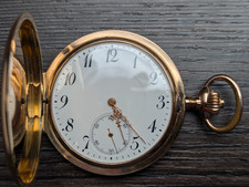Taschenuhr gelbgold 585 - taschenuhr, 585/1000