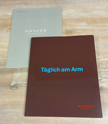 Nomos glashütte uhrenkatalog - nomos, uhrenkatalog"