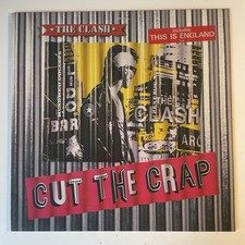 CBS 26601 The Clash Cut The Crap Cover NM- Vinyl M 1985 Europa CBS