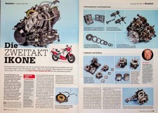 Oldtimer Praxis 3617) Yamaha RD 500 Motor mit 88PS seziert - ein interessanter B
