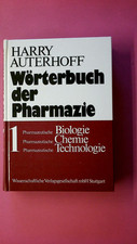 252462 Harry Auterhoff PHARMAZEUTISCHE BIOLOGIE - PHARMAZEUTISCHE CHEMIE -