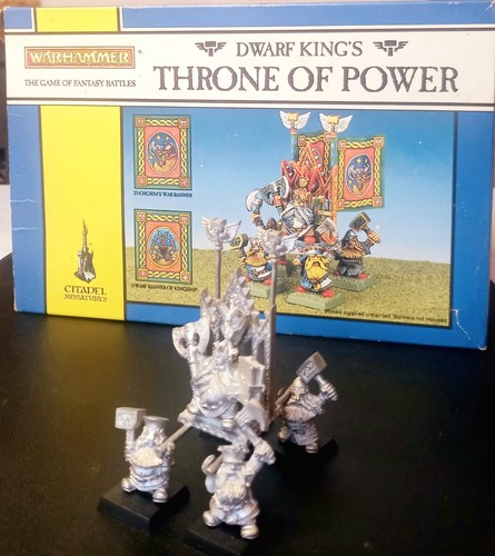 Warhammer fantasy dwarf throne - dwarf,
