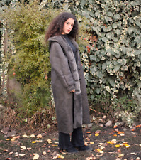 Damen shaffel mantel lammfell