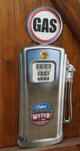 Blechschild xxl gas - blechschild,