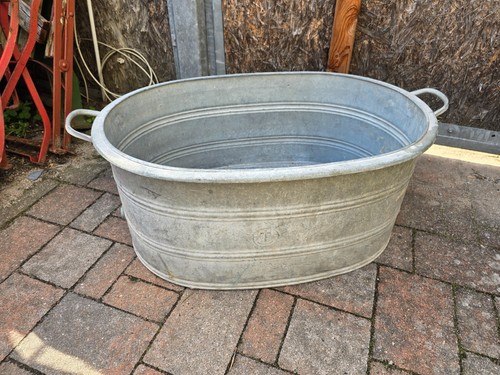 Große zinkwanne - zinkwanne, xl
