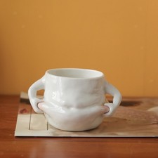 Kreative Keramik Kaffeetasse