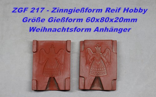 Zinngießform reif hobby - zinngießform,,