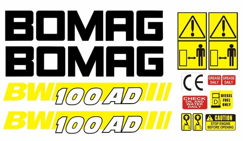 Bomag bw100ad vibrierende - bomag, bw100ad-4