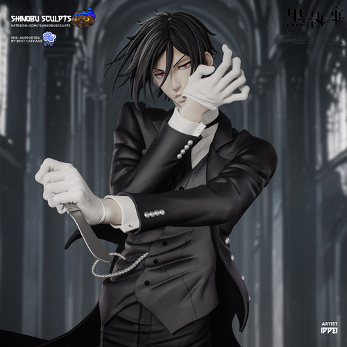 Sebastian michaelis black - sebastian, michaelis,