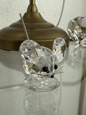 SWAROVSKI CRYSTAL MEDIUM MOUSE FIGURINE