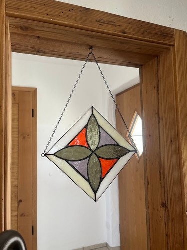 Fensterbild tiffany glaskunst - fensterbild,