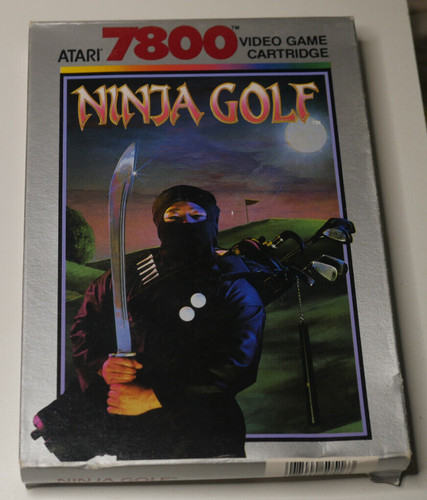 Atari 7800 spiel ninja - atari,