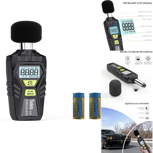 Schallpegelmesser digital lcd - schallpegelmesser,