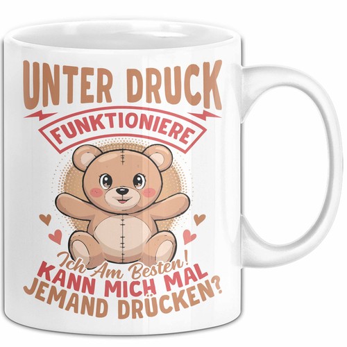 Sarkastischer teddybär tasse - sarkastischer,