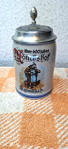 Bierkrug ltr 600 jahre - bierkrug, 0,5