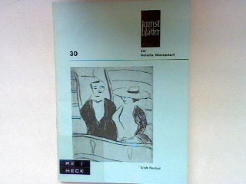 Erich heckel kunstblätter der - erich,