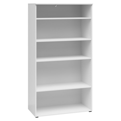 Regal weiß 80 cm breit - weiß,