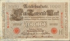 Deutsches Reich Banknote 1000