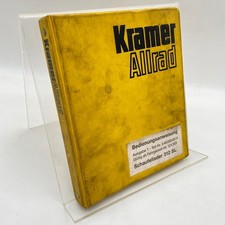 Kramer Allrad Schaufellader 312 SL Betriebsanleitung Bedienung Wartung