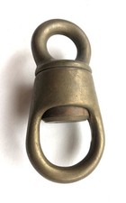 großer Wirbel Spinnaker Toppwirbel Messing 13,5 cm Kugellager Segeln Segelboot