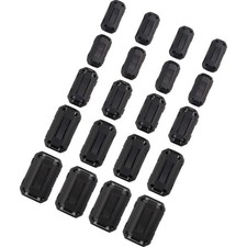 Ferrit Ring Core Kabelclips 3-13 mm Schwarz 20 Stück Kabelringe EMI RFI Rausc...