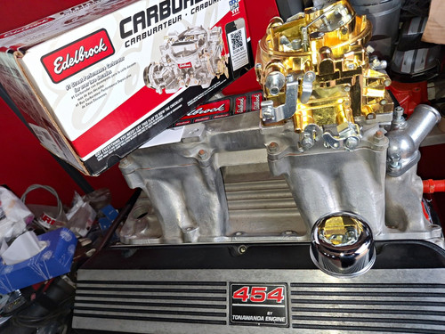 Chevy 454 big block ls6 - chevy,