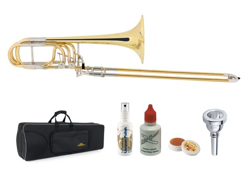 D bassposaune messing - bb/f/gb/d,