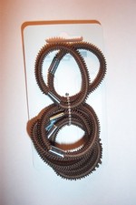 8x HAARGUMMI -Braun -