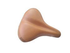 Fahrradsattel VELO TOUR ELA X Stoßabsorbierend Unisex Gel Sattel gefedert braun