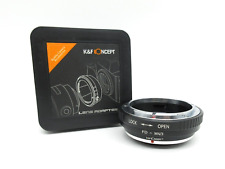 K&F Concept Adapter FD-M4/3 für Canon FD Objektiv auf M4/3 MFT Mount Kamera
