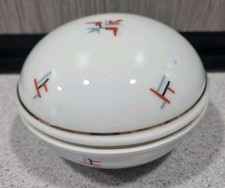 Art Deco Porzellan Deckeldose