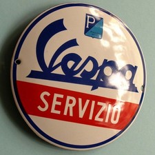 Vespa SERVIZIO Emailschild