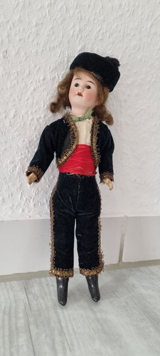 Biskuit-Porzellankopf-Puppe