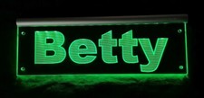 Betty LED Namensschild oder