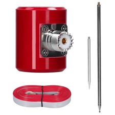 QRP Antenne 5 m Edelstahl 14-30 MHz – ¼-Wellenlänge HF 300W Outdoor Amateurfunk