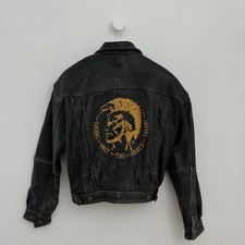 Vintage Diesel Lederjacke