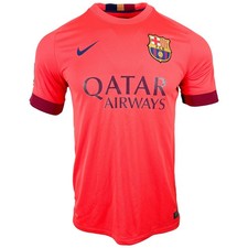 Nike FC Barcelona Trikot Away Barca Saison 2014/2015 M Neon Orange