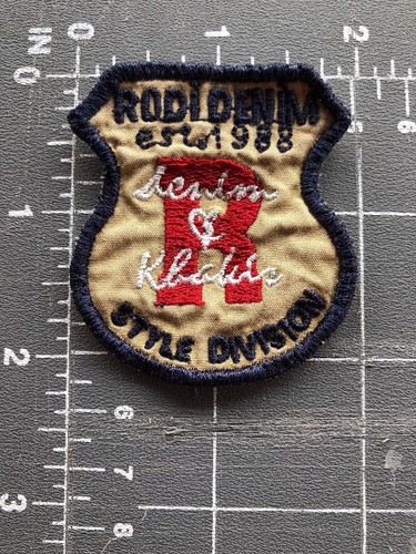 Rodi jeans shield aufnäher - rodi,