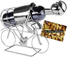 Weinflaschenhalter Rennrad
