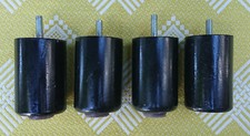 4 alte Möbelfüße