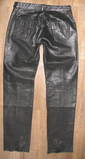 - LICENCE - Herren- LEDERJEANS