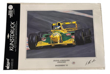 Kunstdruck Michael Schumacher