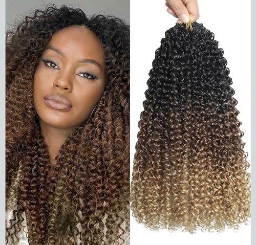 Pre looped kinky curly crochet - pre-looped,