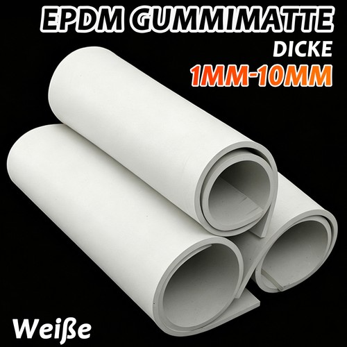 Epdm gummimatte weiß - gummimatte,