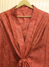 Midi Kimono Reine Seide